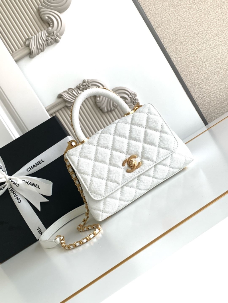 Ch**el top handle bags